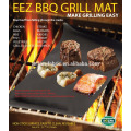 OEM Available Black 0.20mm BBQ Grill Mat With Custom Size